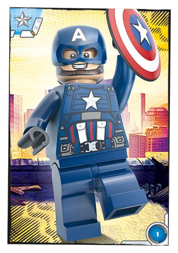LEGO® MARVEL Avengers TCC - Nr 1: Kapitan Ameryka