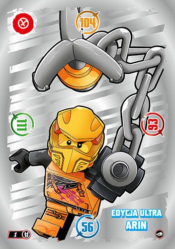 LEGO® NINJAGO® TCG10 - Nr 1: Edycja ultra Arin