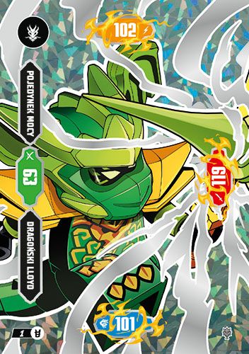 LEGO® NINJAGO® TCG11 - Nr 1: Pojedynek Mocy dragoński Lloyd