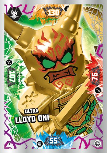 LEGO® NINJAGO® TCG8 - Nr 1: Ultra Lloyd Oni