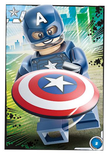 LEGO® MARVEL Avengers TCC - Nr 2: Kapitan Ameryka