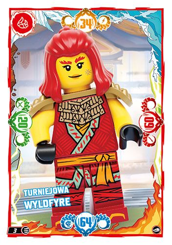 LEGO® NINJAGO® TCG10 - Nr 3: Turniejowa Wyldfyre