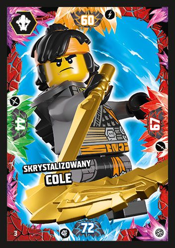 LEGO® NINJAGO® TCG8 - Nr 3: Skrystalizowany Cole
