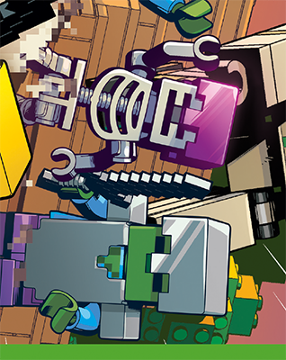 LEGO® Minecraft™ Stickers - Nr4