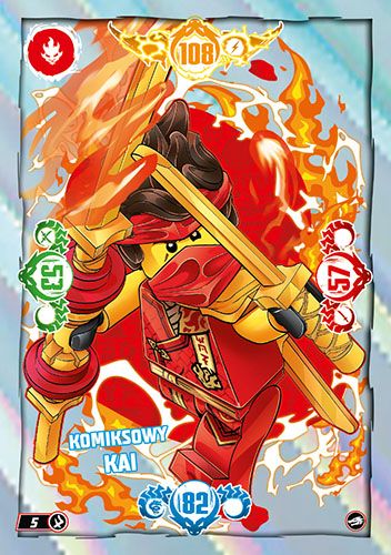 LEGO® NINJAGO® TCG10 - Nr 5: Komiksowy Kai
