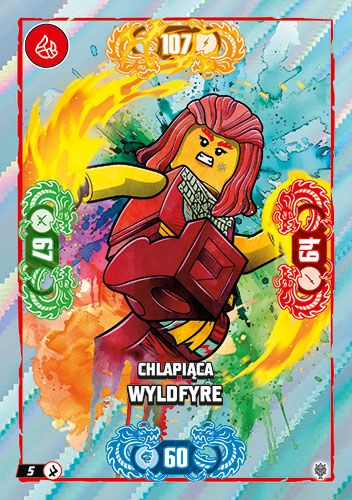 LEGO® NINJAGO® TCG11 - Nr 5: Chlapiąca Wyldfyre
