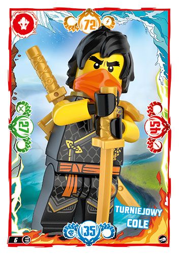 LEGO® NINJAGO® TCG10 - Nr 6: Turniejowy Cole