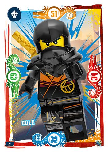 LEGO® NINJAGO® TCG9 - Nr 6: Cole