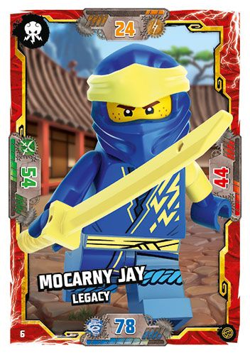 LEGO® NINJAGO® TCG8 - Nr 6: Mocarny Jay Legacy