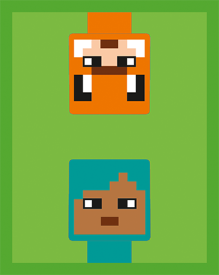 LEGO® Minecraft™ Stickers - Nr7