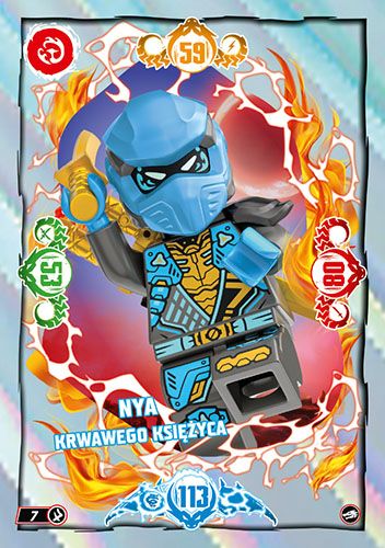 LEGO® NINJAGO® TCG10 - Nr 7: Nya Krwawego Księżyca