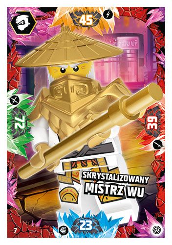 LEGO® NINJAGO® TCG8 - Nr 7: Skrystalizowany Mistrz Wu