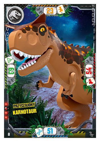 LEGO® Jurassic World™ - Nr 8: Przyczajony karnotaur
