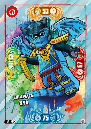 LEGO® NINJAGO® TCG11 - Nr 8: Chlapiąca Nya