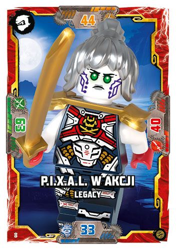 LEGO® NINJAGO® TCG8 - Nr 8: P.I.X.A.L. w akcji Legacy