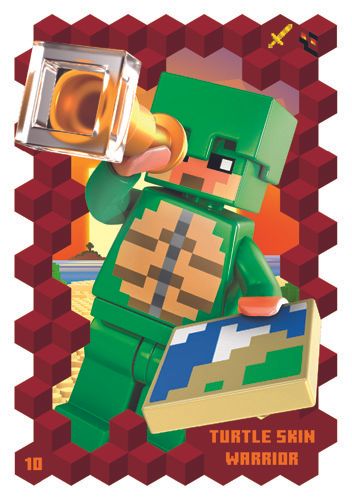 LEGO® Minecraft™ TCC3 - Nr  10: Turtle Skin Warrior