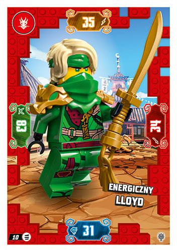 LEGO® NINJAGO® TCG11 - Nr 10: Energiczny Lloyd