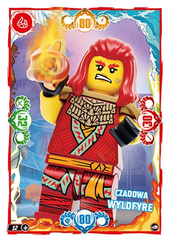 LEGO® NINJAGO® TCG10 - Nr 12: Czadowa Wyldfyre