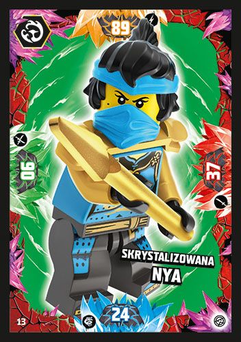 LEGO® NINJAGO® TCG8 - Nr 13: Skrystalizowana Nya