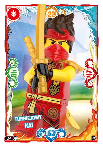 LEGO® NINJAGO® TCG10 - Nr 14: Turniejowy Kai