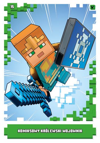 LEGO® Minecraft™ - Nr15: Komiksowy królewski wojownik