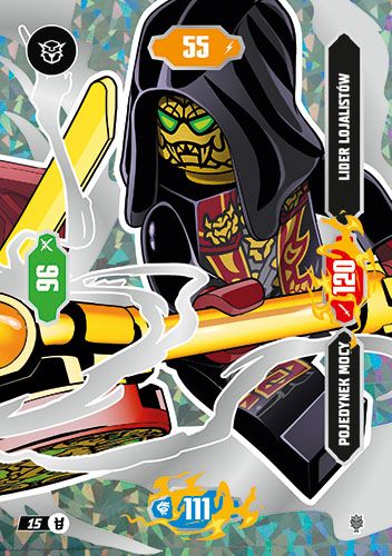 LEGO® NINJAGO® TCG11 - Nr 15: Pojedynek Mocy lider lojalistów