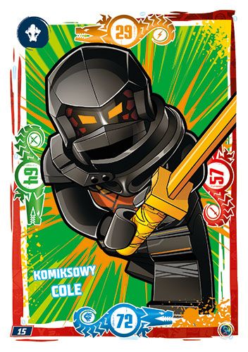 LEGO® NINJAGO® TCG9 - Nr 15: Komiksowy Cole