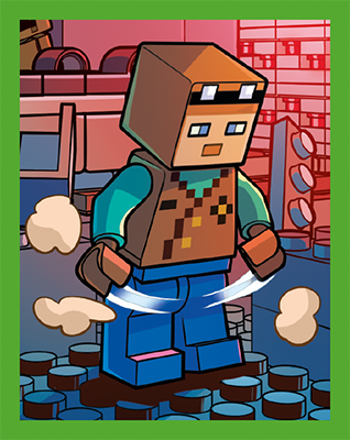 LEGO® Minecraft™ Stickers - Nr17