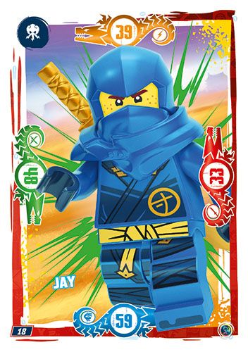 LEGO® NINJAGO® TCG9 - Nr 18: Jay