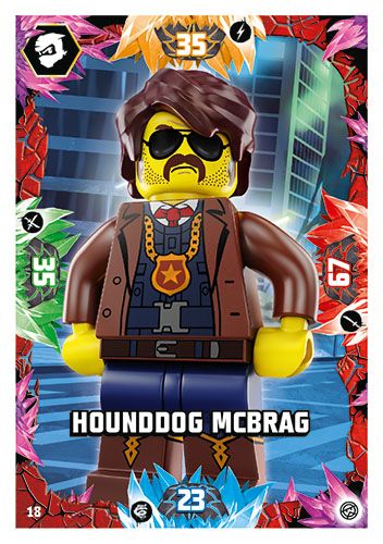 LEGO® NINJAGO® TCG8 - Nr 18: Hounddog McBrag