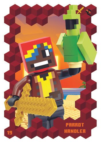 LEGO® Minecraft™ TCC3 - Nr  19: Parrot Handler