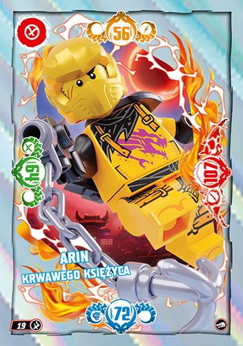 LEGO® NINJAGO® TCG10 - Nr 19: Arin Krwawego Księżyca