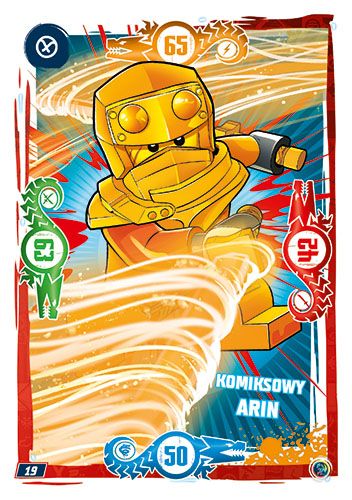 LEGO® NINJAGO® TCG9 - Nr 19: Komiksowy Arin