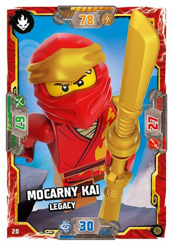 LEGO® NINJAGO® TCG8 - Nr 20: Mocarny Kai Legacy