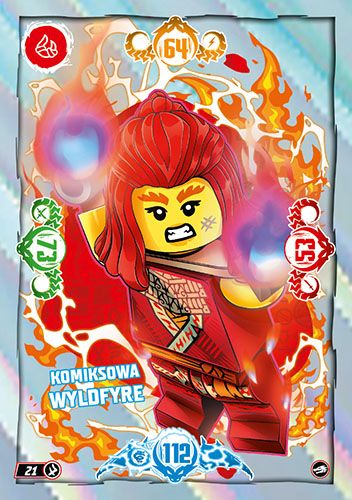 LEGO® NINJAGO® TCG10 - Nr 21: Komiksowa Wyldfyre