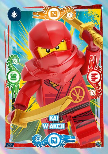 LEGO® NINJAGO® TCG9 - Nr 23: Kai w akcji