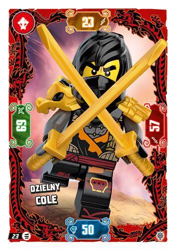 LEGO® NINJAGO® TCG11 - Nr 23: Dzielny Cole