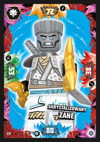 LEGO® NINJAGO® TCG8 - Nr 23: Skrystalizowany Zane