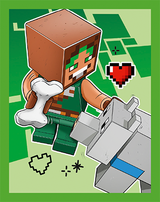 LEGO® Minecraft™ Stickers - Nr24