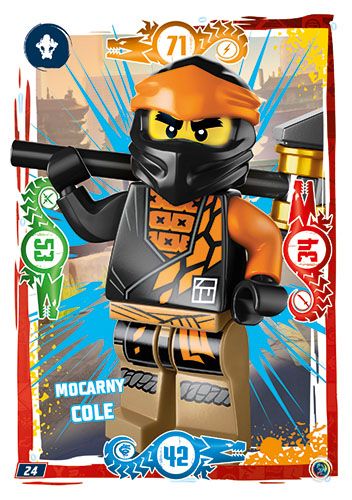 LEGO® NINJAGO® TCG9 - Nr 24: Mocarny Cole