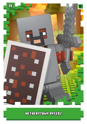 LEGO® Minecraft™ - Nr25: Netherytowy rycerz