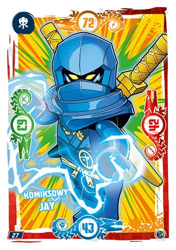 LEGO® NINJAGO® TCG9 - Nr 27: Komiksowy Jay