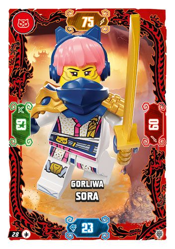 LEGO® NINJAGO® TCG11 - Nr 28: Gorliwa Sora