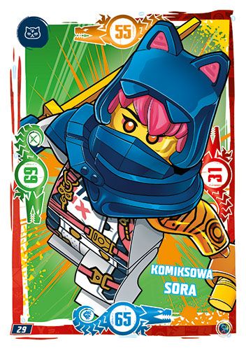 LEGO® NINJAGO® TCG9 - Nr 29: Komiksowa Sora