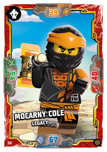 LEGO® NINJAGO® TCG8 - Nr 30: Mocarny Cole Legacy