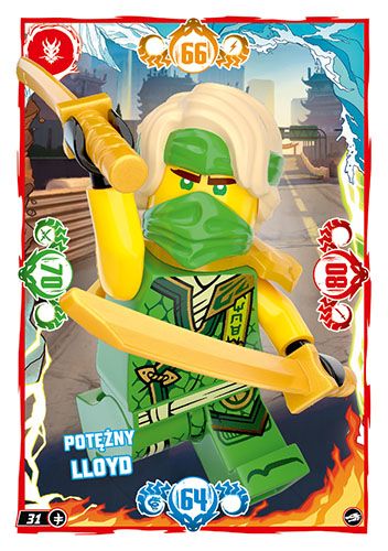 LEGO® NINJAGO® TCG10 - Nr 31: Potężny Lloyd