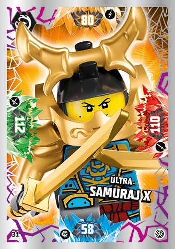 LEGO® NINJAGO® TCG8 - Nr 31: Ultra Samuraj X