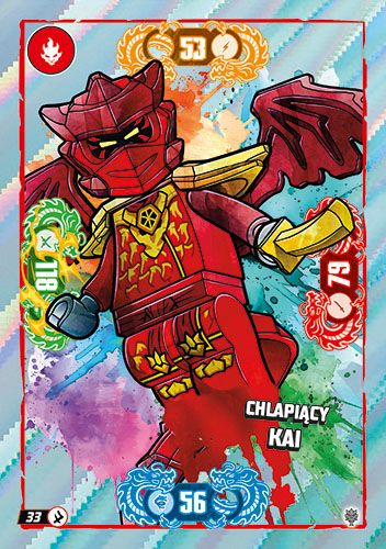 LEGO® NINJAGO® TCG11 - Nr 33: Chlapiący Kai