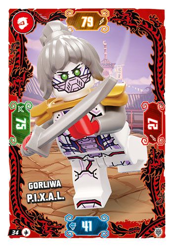 LEGO® NINJAGO® TCG11 - Nr 34: Gorliwa P.I.X.A.L.