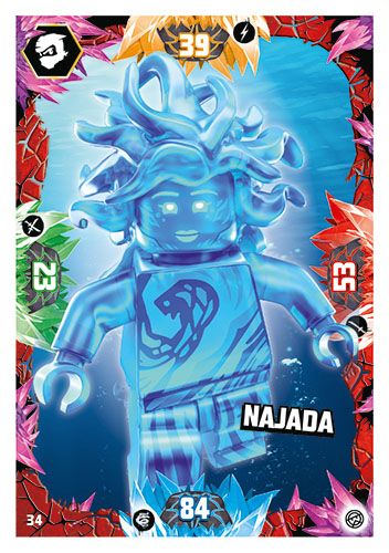 LEGO® NINJAGO® TCG8 - Nr 34: Najada